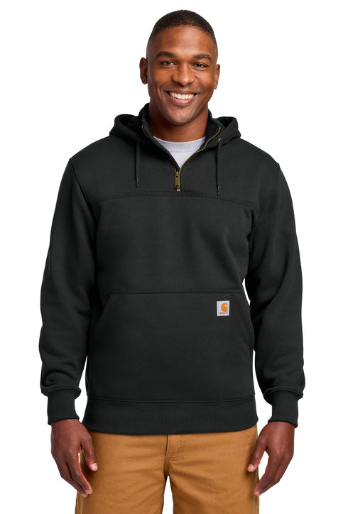 Carhartt Tall Rain Defender® Paxton Heavyweight Hooded Zip Mock Sweatshirt