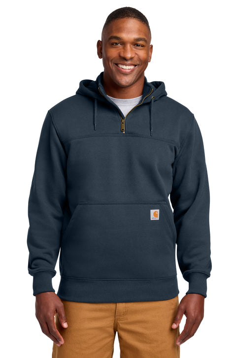 Carhartt Tall Rain Defender® Paxton Heavyweight Hooded Zip Mock Sweatshirt