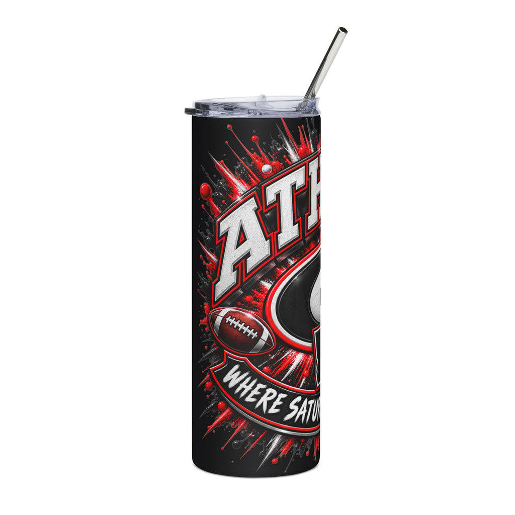 Georgia Bulldogs 'Saturdays Mean Football' 20oz Stainless Steel Tumbler