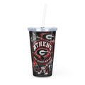 Athens Bulldogs Georgia Game Day Tumbler with Straw