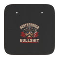 Car Sun Shade — "Brotherhood Over Bullshit" Firefighter Helmet Graphic