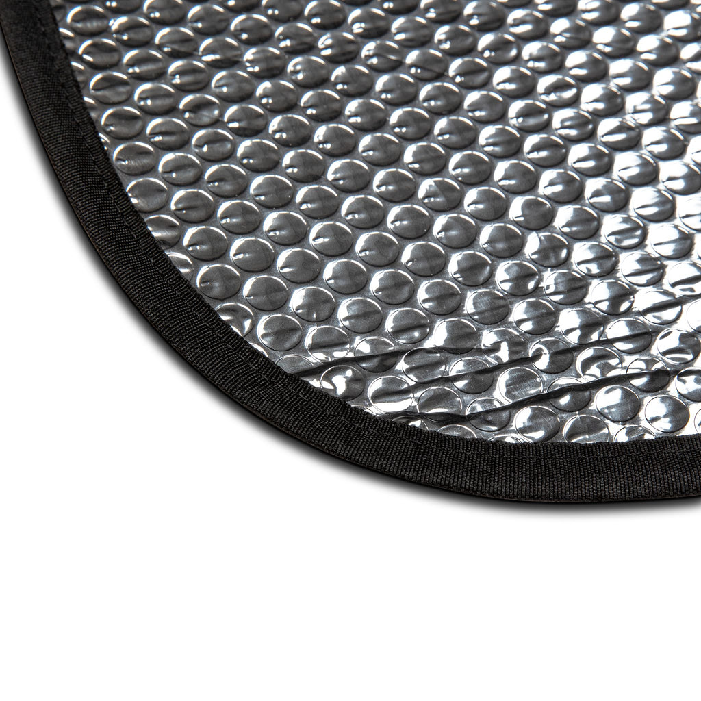 Car Sun Shade — "Brotherhood Over Bullshit" Firefighter Helmet Graphic