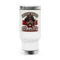 Brotherhood Over Bullshit Travel Mug — 14oz Stainless Steel Handle Tumbler