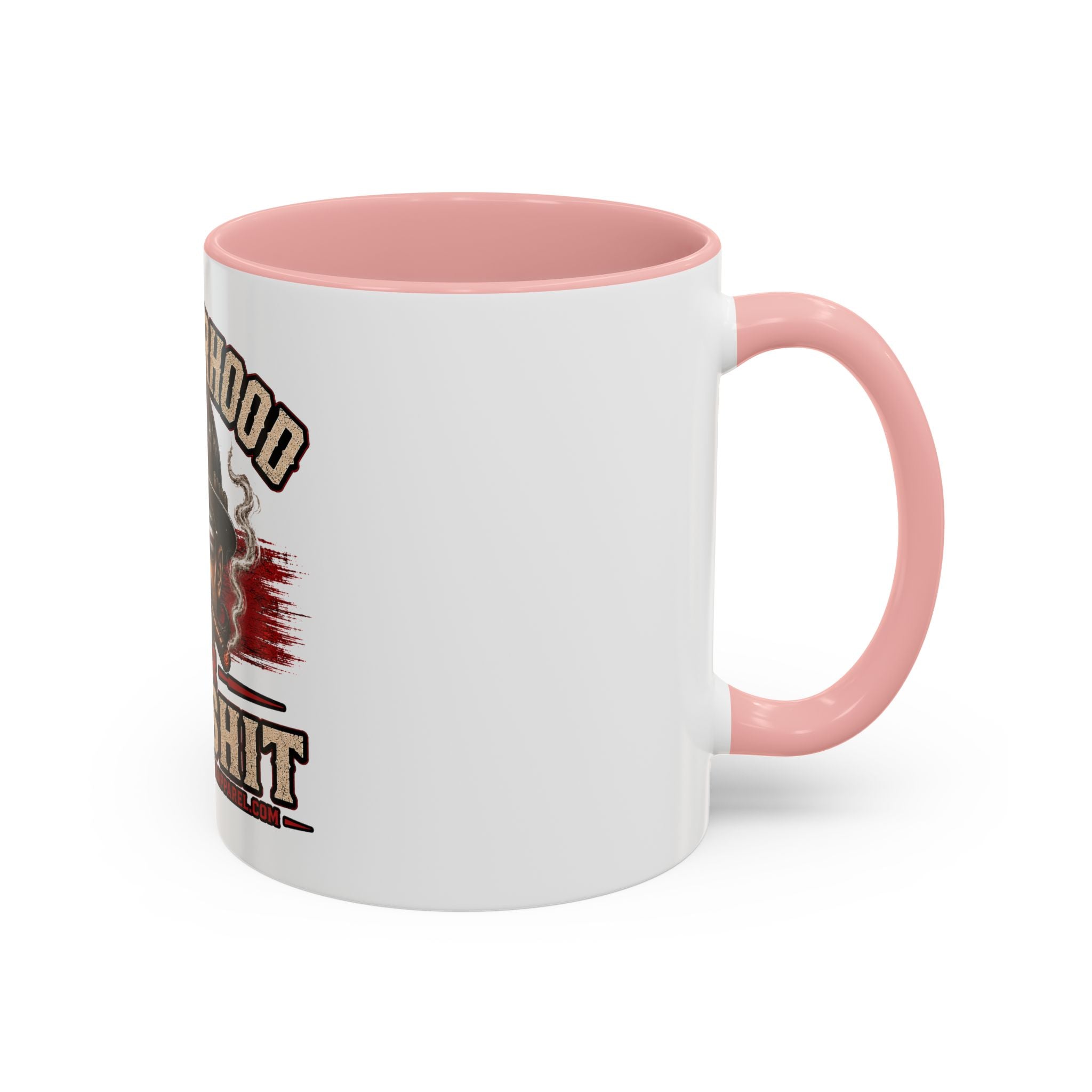 Brotherhood Over Bullshit Coffee Mug — Patriotic Firefighter Helmet Design