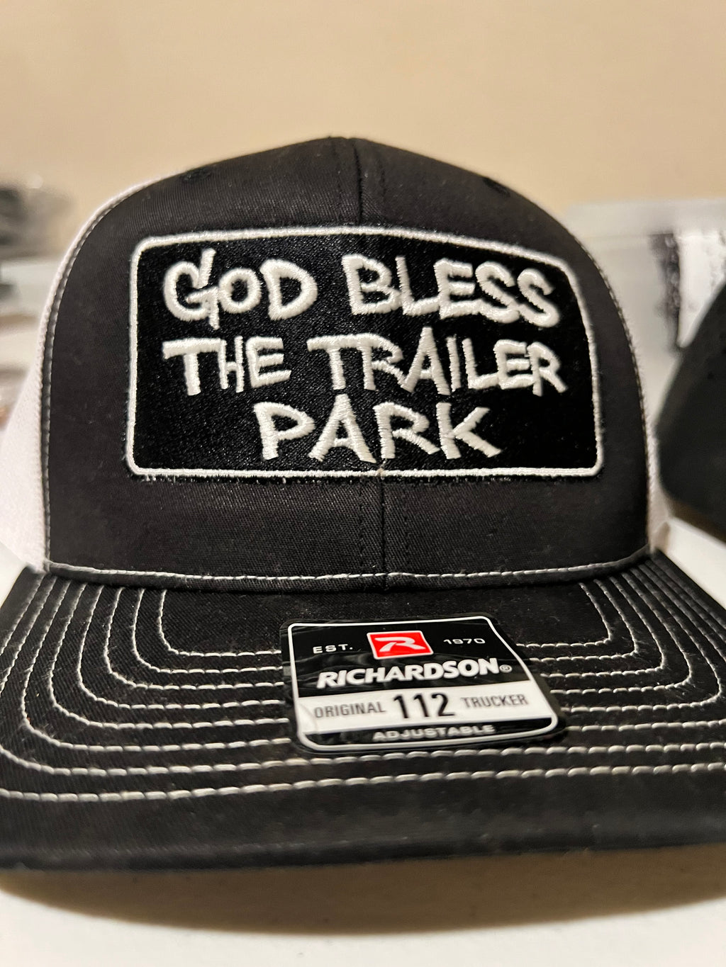 God Bless The Trailer Park Hat – First Responder Edition