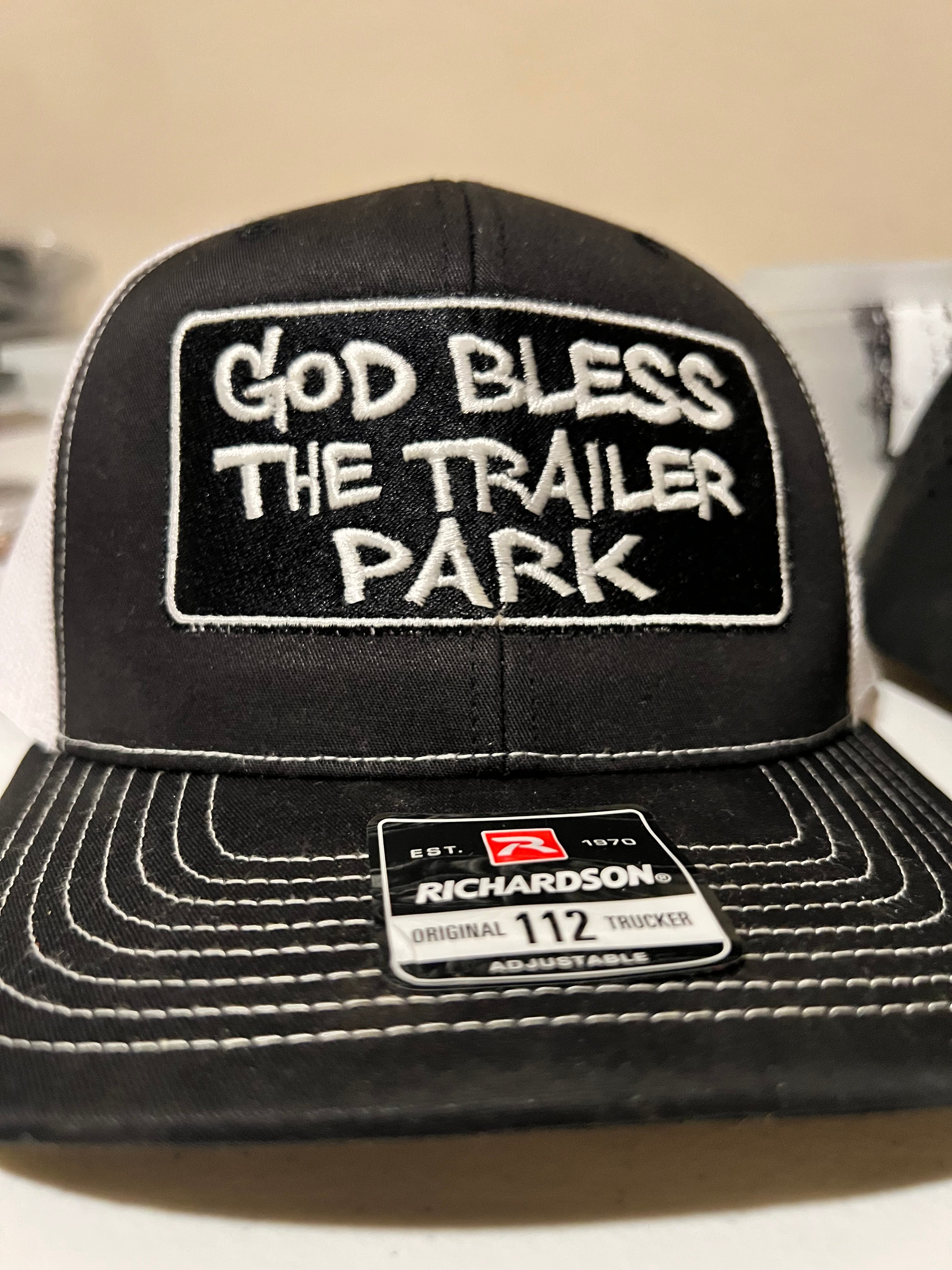God Bless The Trailer Park Hat – First Responder Edition