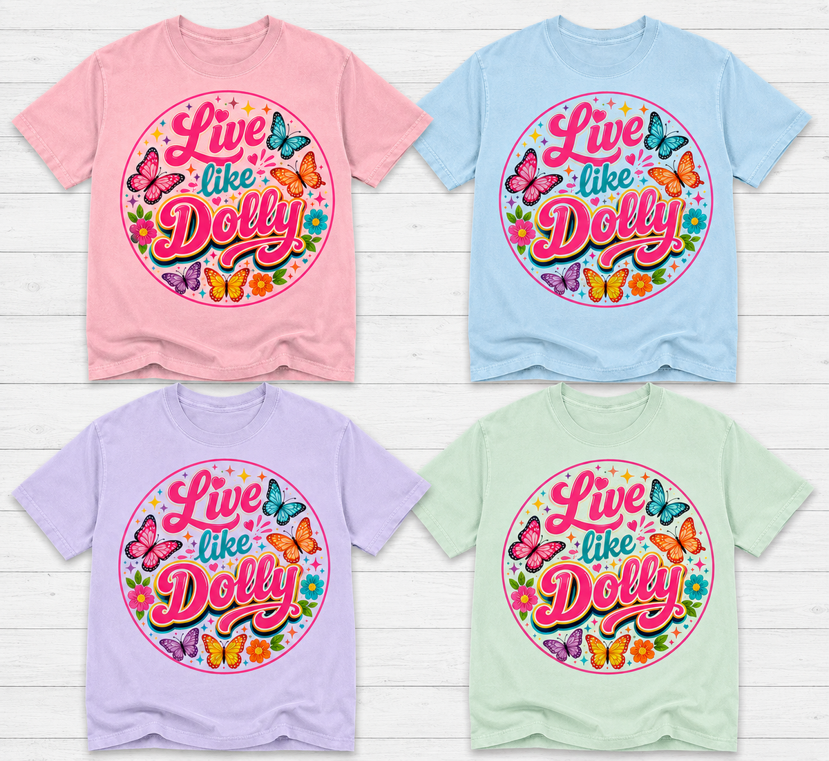 Live Like Dolly T-Shirt