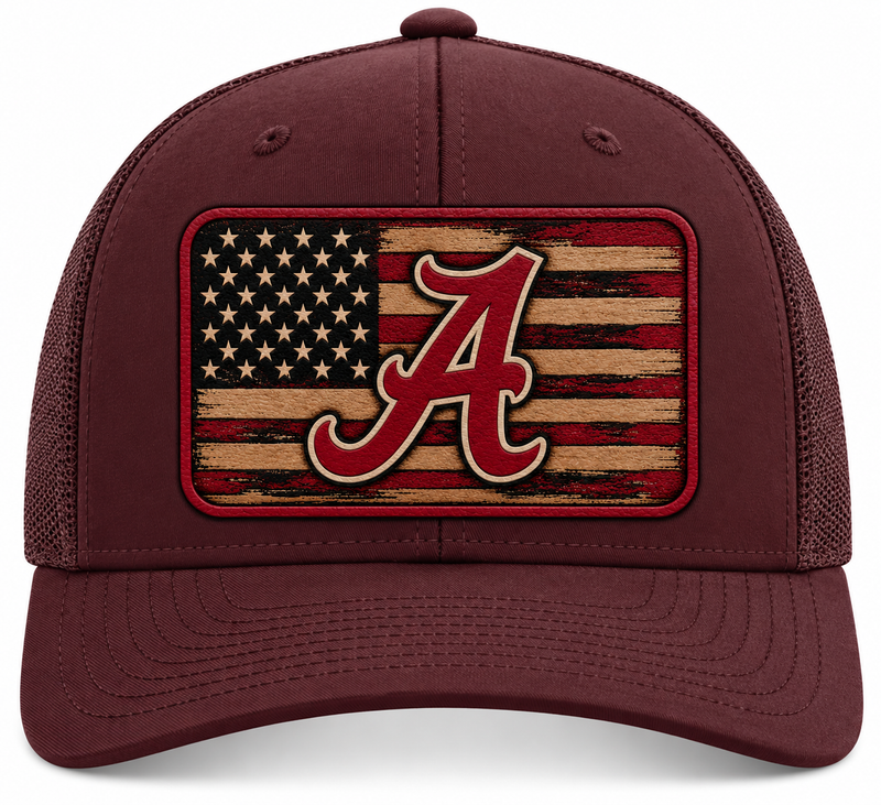 College Football Patch Hats